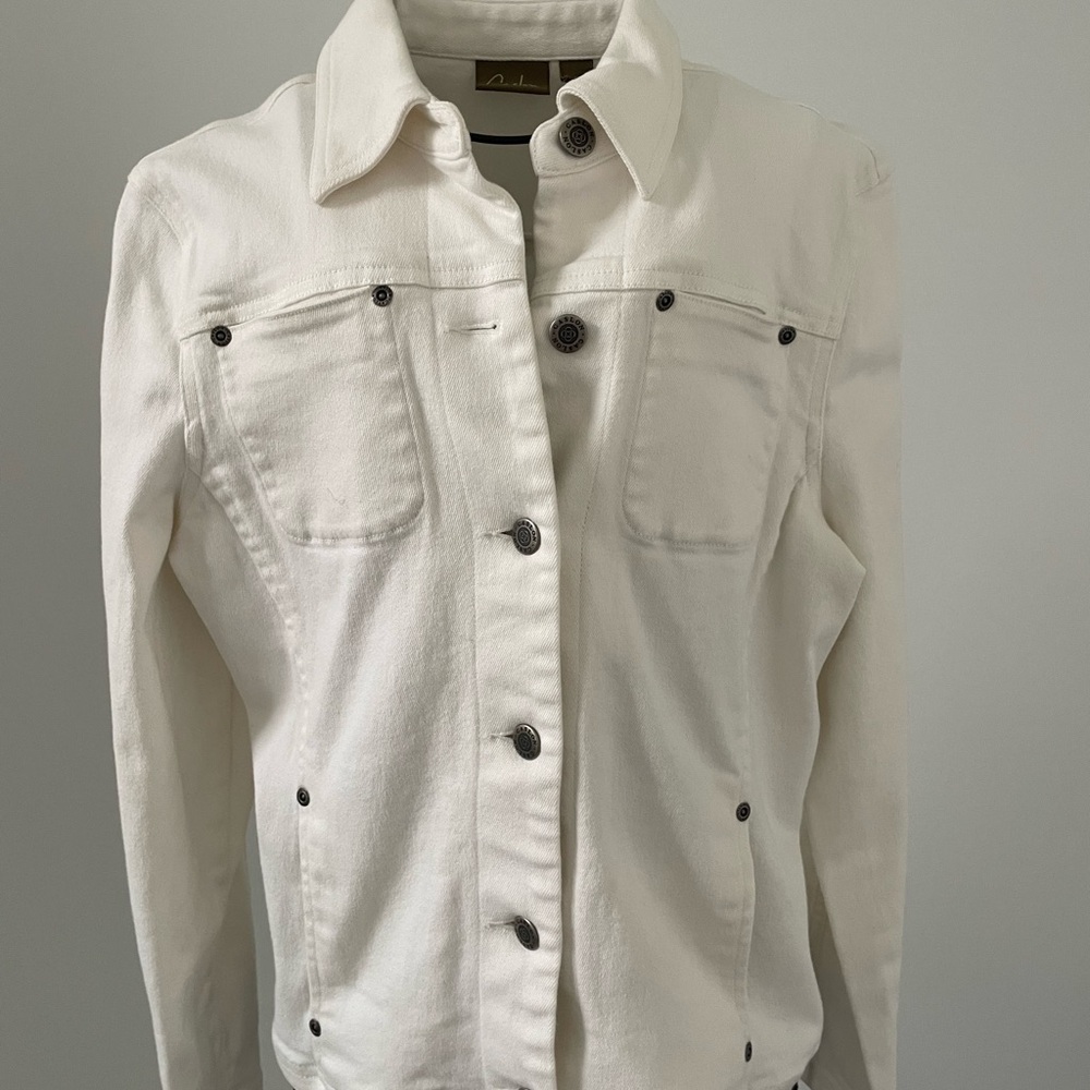 Caslon Off-White Denim Jacket